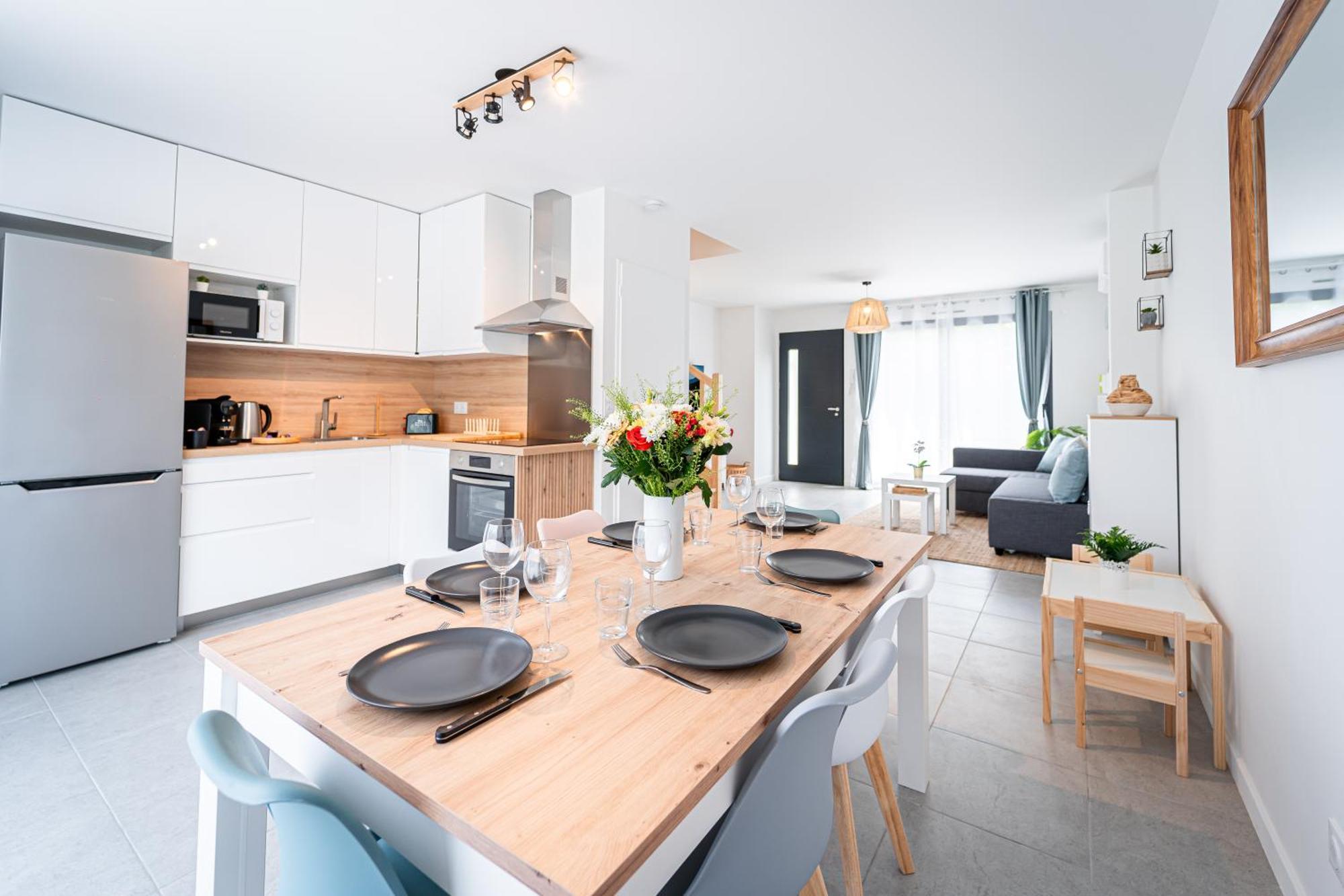 Le Cool Plex Duplex Avec Jardin, Disney 10Mn Esbly Exterior photo
